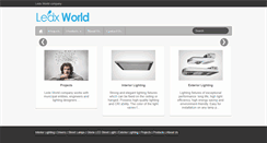 Desktop Screenshot of ledxworld.com